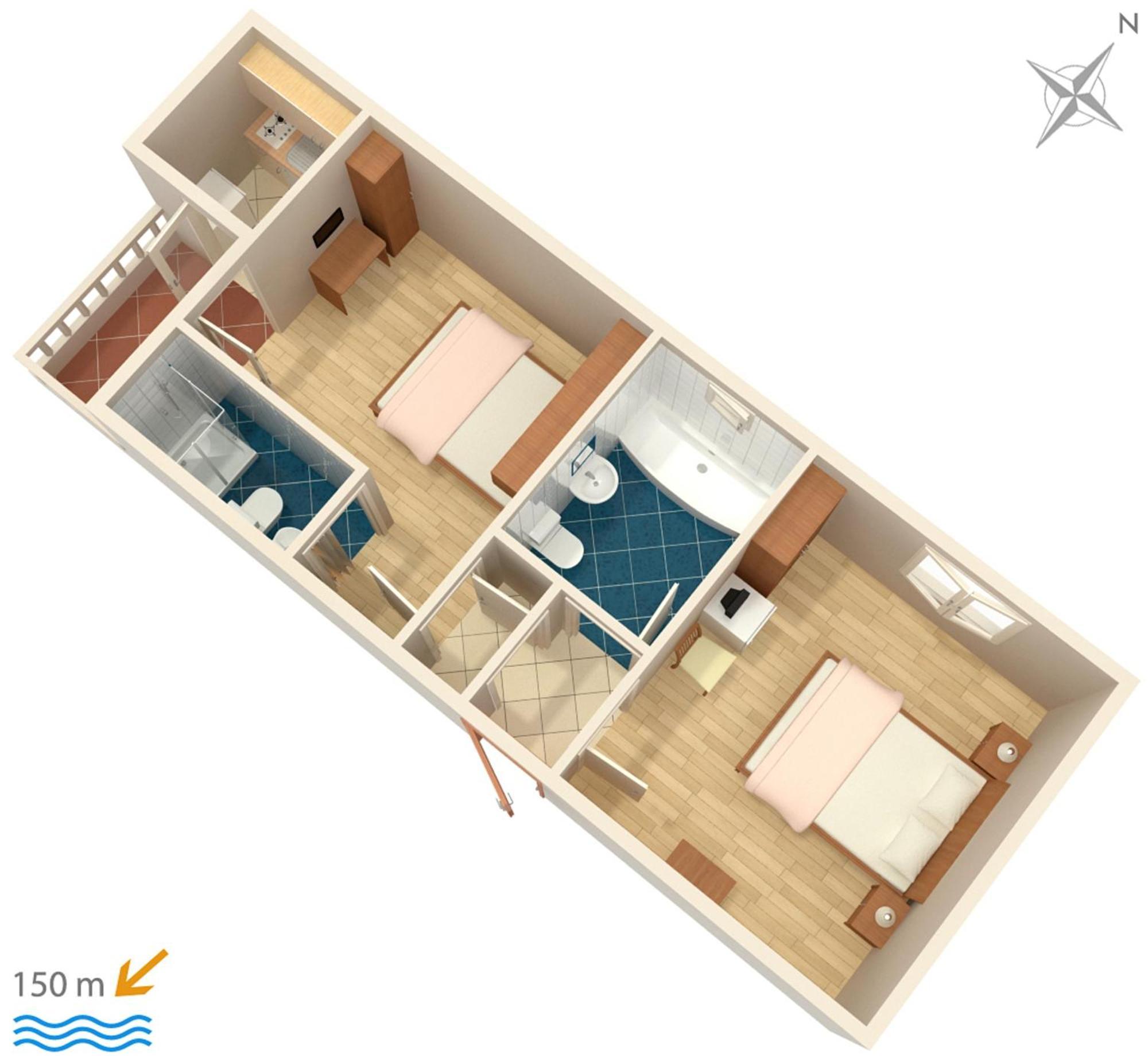 Apartments By The Sea Duce, Omis - 5973 외부 사진